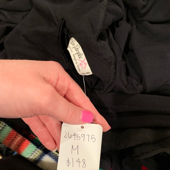 Free People Black Gown - Picture 7 of 7